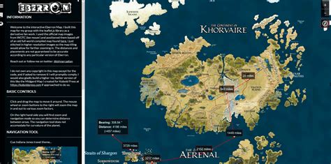 interactive map of eberron.